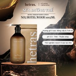 Sữa dưỡng thể Hetras - No.07 Hotel Wood 1013ml - Hotel Therapy Body Lotion